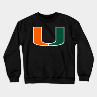 Be Miami Hurricanes Sports Crewneck Sweatshirt